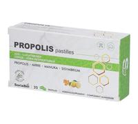 Soria Natural Propolis - Pastilles sans sucre goût miel-citron pour la gorge Pastille(S) 20 pc(s)