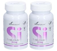 Soria Natural Silicium 25 mg Comprimé(S) 2x60 pc(s)