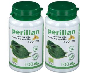 SoriaBel Natural Perillan - Huile de périlla 500 mg Bio Capsule(S) 2x100 pc(s)