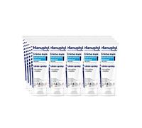 SORIFA - Lot de 20 Manuphyl Hydratation Intense - Mains sèches et sensibles - Non grasse, sans parfum, enrichie en allantoine et protéines de blé - Tube 100 ml