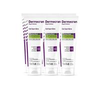 SORIFA - Lot de 6 - Dermécran - Gel barrière - Protection ANTI-SOLVANTS - Solvants, résines, colles, vernis - Mains, visage, corps - Formule haute tolérance - Sans parfum - Tube 125 ml.