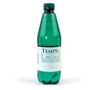 SORINA Tempel Bouteille d'eau minérale naturelle - Bouteille d'eau pétillante - Boîte de 6 bouteilles d'eau de 1.5 L (Pack of 12)