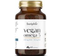 Soriphar Vegan Omega-3 DHA + ALA 60 Gélules