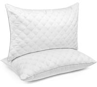 SORMAG® Lot de 2 oreillers 40 x 80 cm pour dormeurs sur le côté - Queen-Size oreiller - oreiller rafraîchissant de qualité hôtelière - pour dormir - luxueux