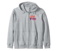 Sororité féministe et diversifiée Retro Groovy Girl Power Sweat à Capuche