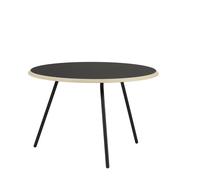 Soround Coffee Table Table d'appoint Ø 60 cm Woud chêne noir 49 cm - 5712800024258