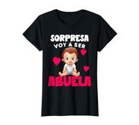 Sorpresa Voy a Ser Abuela Abuela Annonce de grossesse Bebé T-Shirt