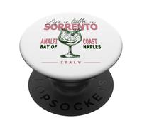 Sorrente : la vie est meilleure sur la côte amalfitaine, baie de Naples, Italie PopSockets PopGrip Adhésif