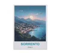 Sorrento Italie，1000 Pièces Puzzle en Papier Créatif Difficile Grand Puzzle Éducatif Anti-Stress Jouets pour Adultes Enfants Cadeau De Divertissement（38x26cm）-IA71