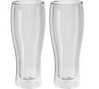 sorrento Verres a biere thermiques 414ML 2 pieces avec verre a double paroi