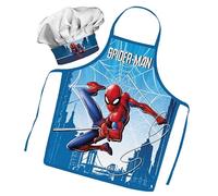 Sorrisini Tablier Cuisine Enfant, Tablier Toque Enfant, Toque de chef ajustable, Tabliers toque de Chef enfant pour Cuisson Pâtisserie, Peindre