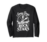 Sorry Boys I Only Date Rock Stars Band Groupie Rock Music Manche Longue