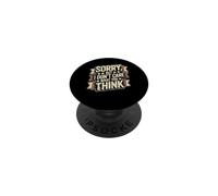 Sorry, But I Don't Care What You Think Humeur impertinente PopSockets PopGrip Adhésif