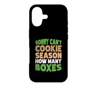 Sorry Can't Cookie Season How Many Boxes Coque pour iPhone 17