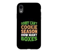 Sorry Can't Cookie Season How Many Boxes Coque pour iPhone XR