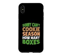 Sorry Can't Cookie Season How Many Boxes Coque pour iPhone XS Max