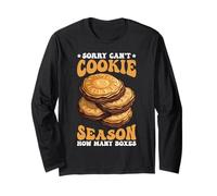 Sorry Can't Cookie Season How Many Boxes - Manche Longue