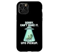 Sorry Can't Make It UFO Pickup Funny Alien Coque pour iPhone 11 Pro