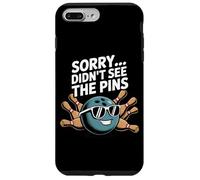 Sorry Didn't See The Pins Design Bowling Amateur et Bowling Coque pour iPhone 7 Plus/8 Plus