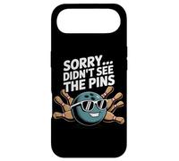 Sorry Didn't See The Pins Design Bowling Amateur et Bowling Coque pour iPhone Air
