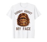 Sorry for What My Face Said Humour Sarcastique Humoristique T-Shirt