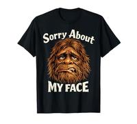 Sorry for What My Face Said Humour Sarcastique Humoristique T-Shirt