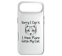 Sorry I Can't I Have Plans with My Cat Coque pour iPhone Air