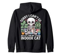Sorry I Can't I Have Plans with My Indoor Cat Cat Owners Sweat à Capuche