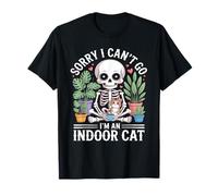 Sorry I Can't I Have Plans with My Indoor Cat Cat Owners T-Shirt