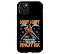 Sorry I Can't I'm in The Penalty Box Joueur de Hockey - Coque pour iPhone 11 Pro