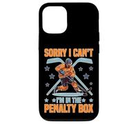 Sorry I Can't I'm in The Penalty Box Joueur de Hockey - Coque pour iPhone 12/12 Pro