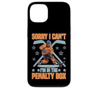 Sorry I Can't I'm in The Penalty Box Joueur de Hockey - Coque pour iPhone 13