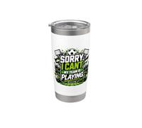 Sorry, I Cant. My Team Is Playing. Gobelet isotherme en acier inoxydable double paroi