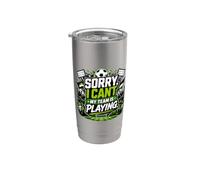 Sorry, I Cant. My Team Is Playing. Gobelet isotherme en acier inoxydable double paroi