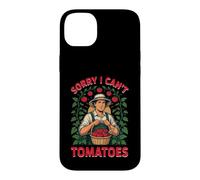 Sorry I Can't Tomatoes Humour Jardinier du Potager Coque pour iPhone 14 Plus