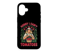Sorry I Can't Tomatoes Humour Jardinier du Potager Coque pour iPhone 16