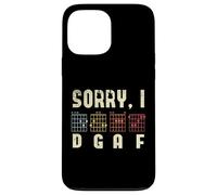 Sorry I DGAF Guitar Players Guitar Lover Bass Player Chords Coque pour iPhone 13 Pro Max