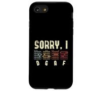 Sorry I DGAF Guitar Players Guitar Lover Bass Player Chords Coque pour iPhone SE (2020) / 7/8