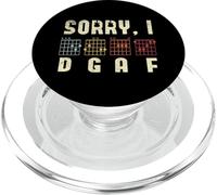 Sorry I DGAF Guitar Players Guitar Lover Bass Player Chords PopSockets PopGrip pour MagSafe