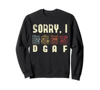 Sorry I DGAF Guitar Players Guitar Lover Bass Player Chords Sweatshirt