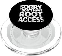 Sorry I Don't Have Root Access Développeur de Programmeur PopSockets PopGrip pour MagSafe