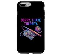 Sorry I Have Therapy Crochet Crochet Fil Art Coque pour iPhone 7 Plus/8 Plus