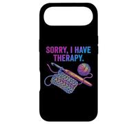 Sorry I Have Therapy Crochet Crochet Fil Art Coque pour iPhone Air