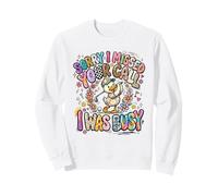 Sorry I Missed Your Call I Was Busy Golf Duck Sweatshirt