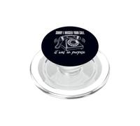 Sorry I Missed Your Call It Was on Purpose Funny Introverti PopSockets PopGrip pour MagSafe