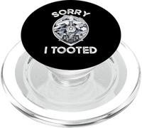 Sorry I Tooted Train Collector Boys Model Railroad Trains PopSockets PopGrip pour MagSafe