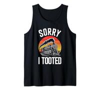Sorry I Tooted Train Shirt Hommes Adultes Enfants Tout-petit garçon Débardeur
