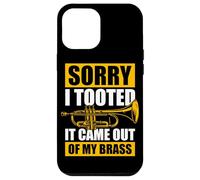 Sorry i tooted Trompette Joueur de Trompette Coque pour iPhone 12 Pro Max