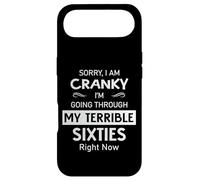 Sorry I'm Cranky I'm Going Through My Terrible 60's Funny Coque pour iPhone Air