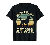 Sorry I'm Late My Dog Was Sitting on Me Caniche T-Shirt